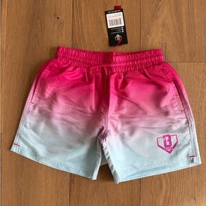 Baseball Lifestyle 101 - Gradient Youth Swim Trunks - Size YS- NEW WITH TAGS